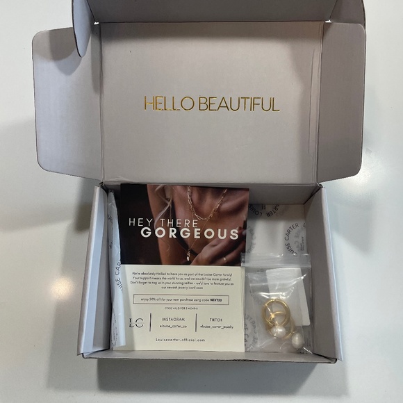 Pearl Drop Hoop Earrings - Picture 4 of 6